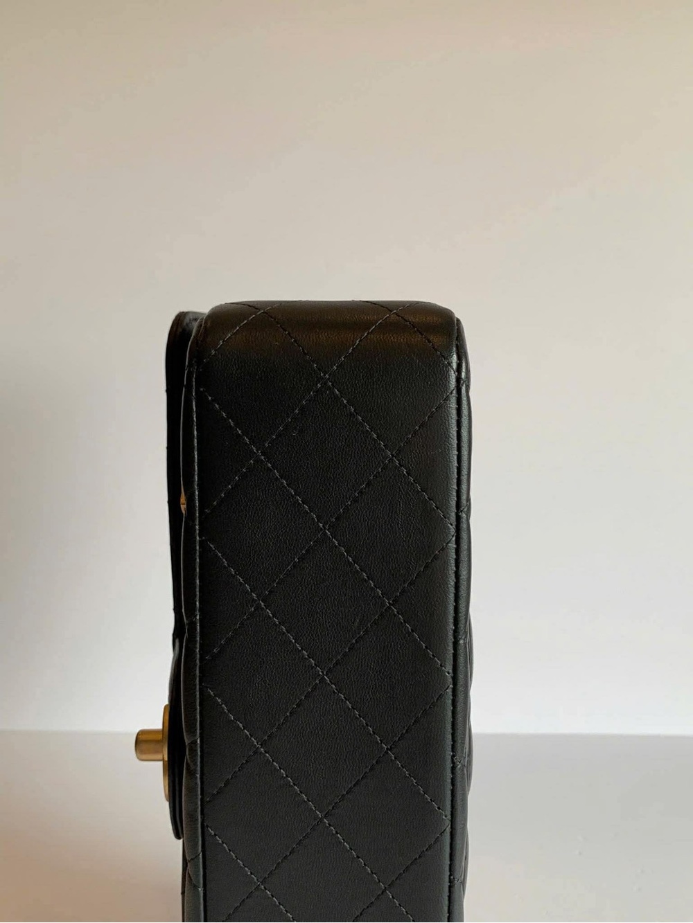 CHANEL Black Quilted Leather  Gold Accents

Classic style! - Picture 8 of 12